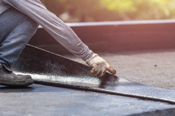 Professional Basement Waterproofing technician working in Point Lookout, NY